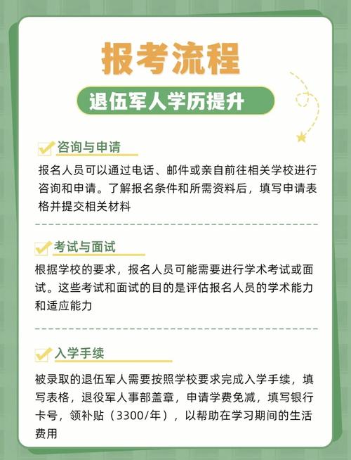 退伍军人免费提升学历政策_军人退伍后学历提升政策_军人学历退伍免费政策提升方案